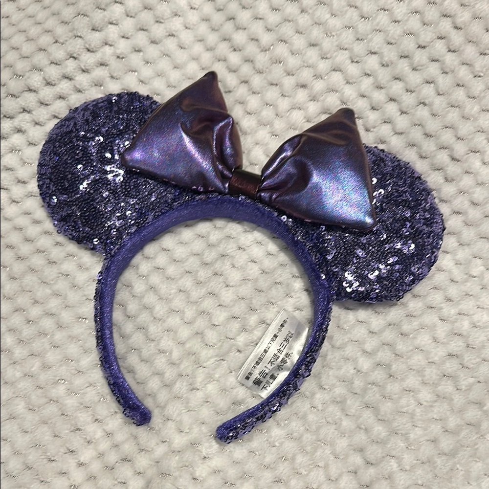 disney “purple potion” sequin mickey ears